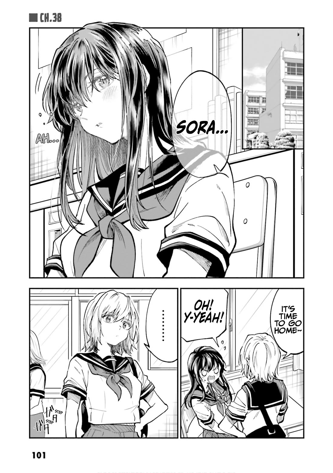 HG ni Koisuru Futari chapter 38 page 1