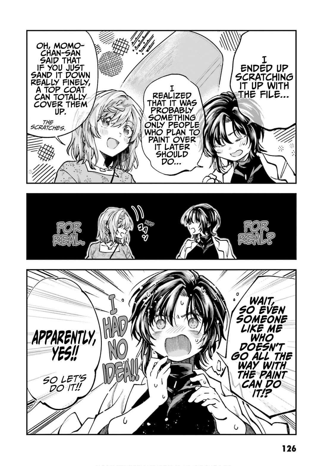 HG ni Koisuru Futari chapter 39 page 8