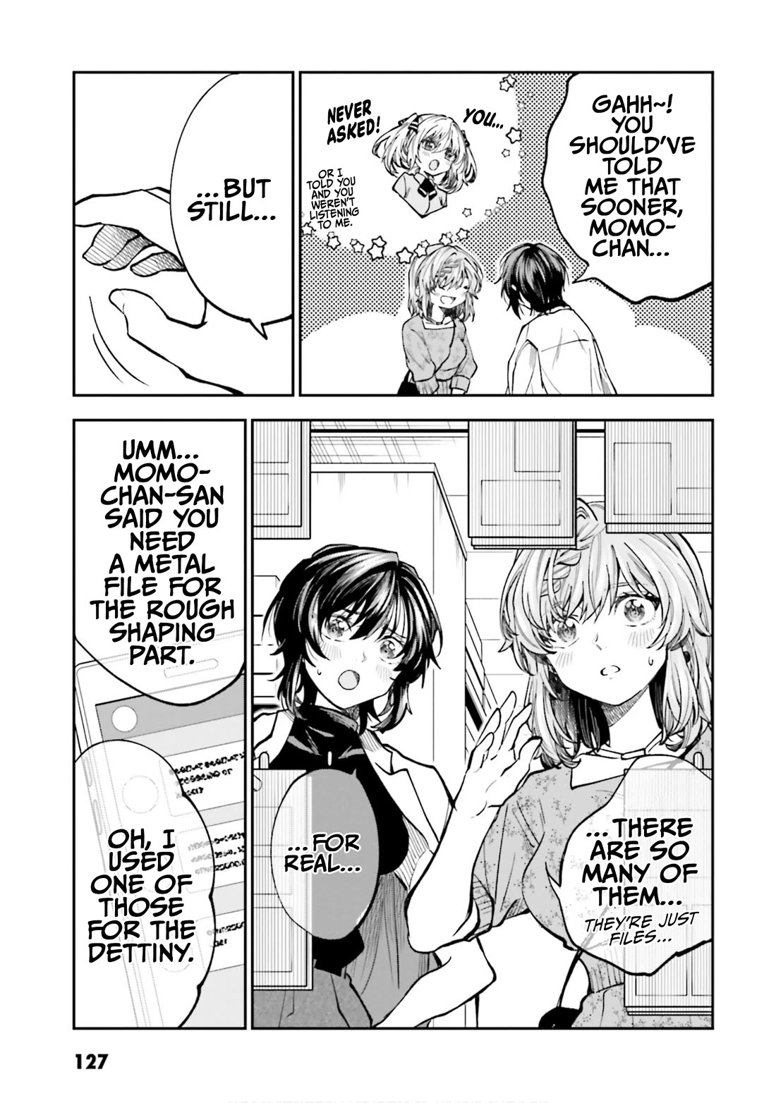 HG ni Koisuru Futari chapter 39 page 9