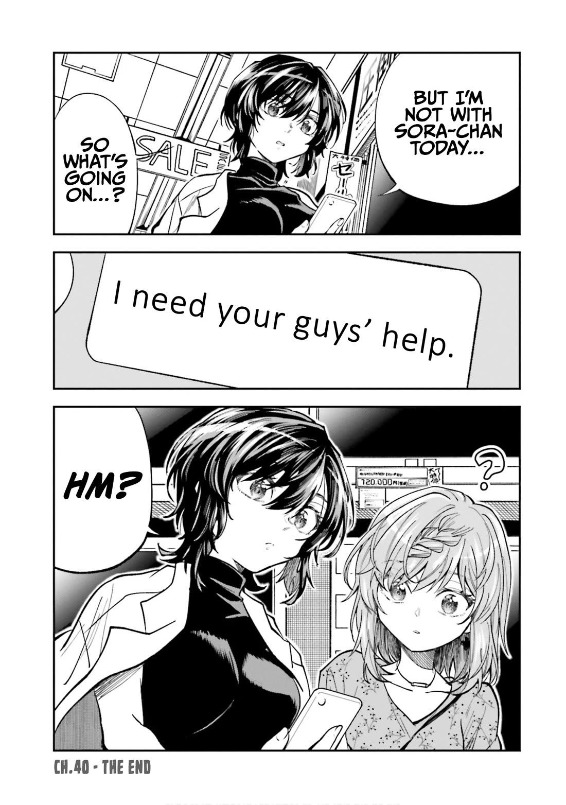 HG ni Koisuru Futari chapter 40 page 14