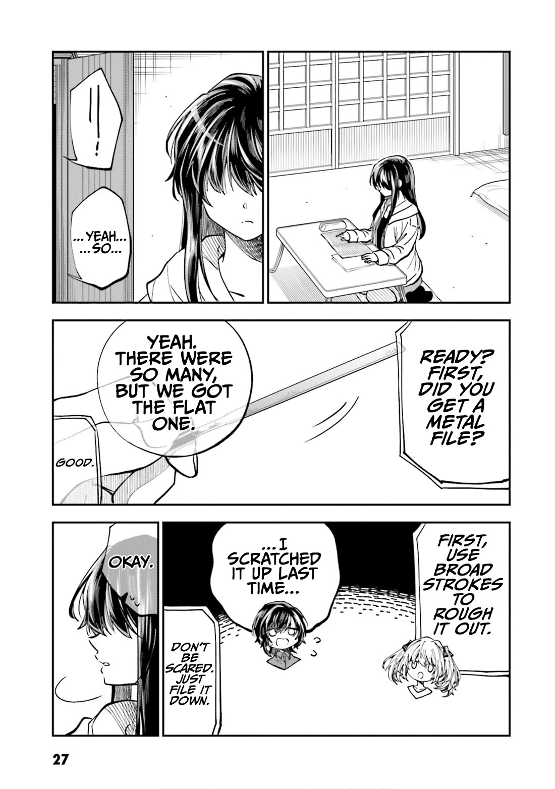 HG ni Koisuru Futari chapter 41 page 13