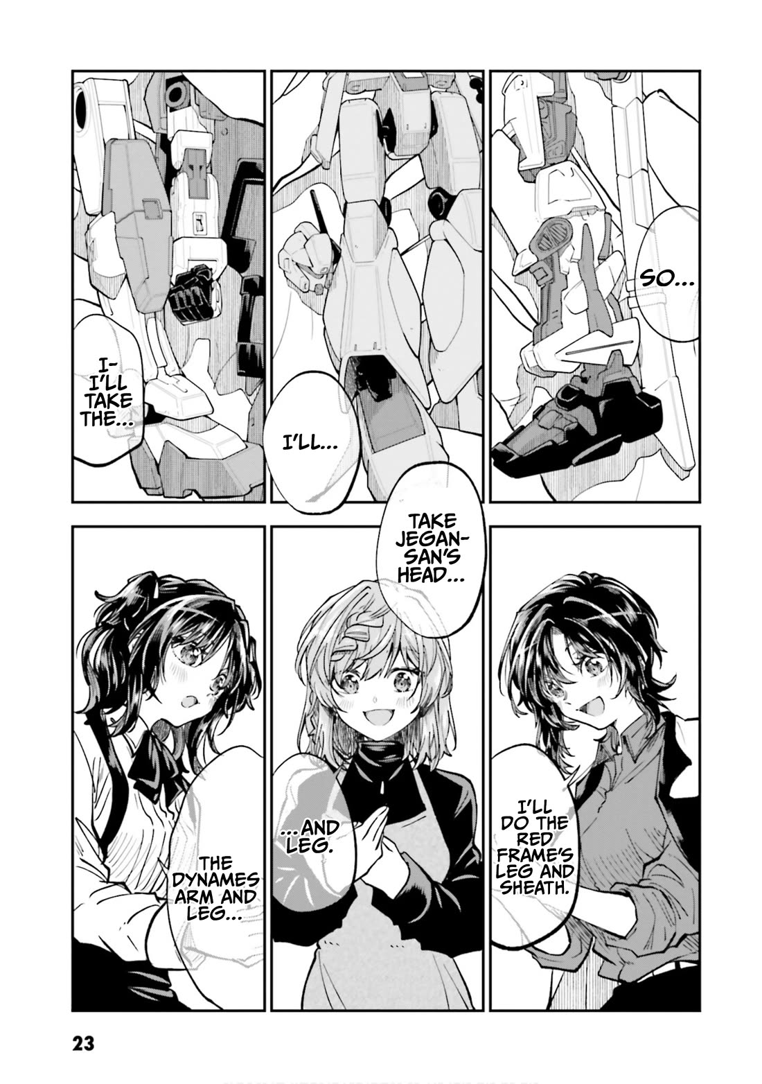 HG ni Koisuru Futari chapter 41 page 9