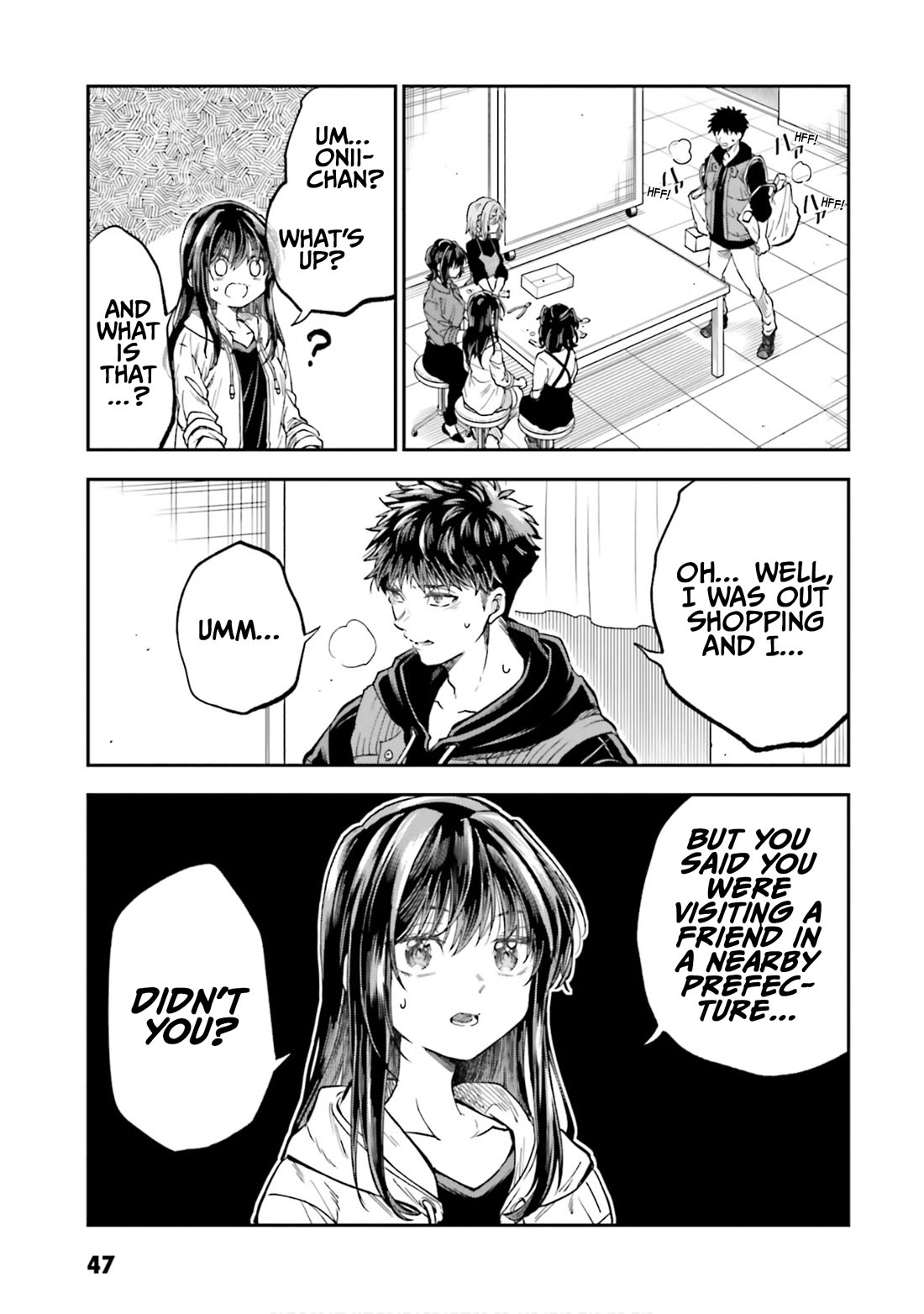 HG ni Koisuru Futari chapter 42 page 15