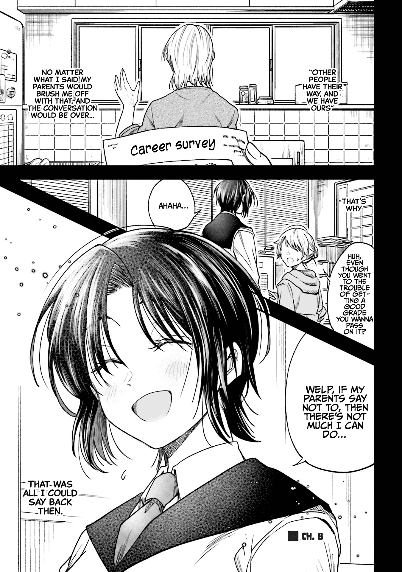 HG ni Koisuru Futari chapter 8 page 1