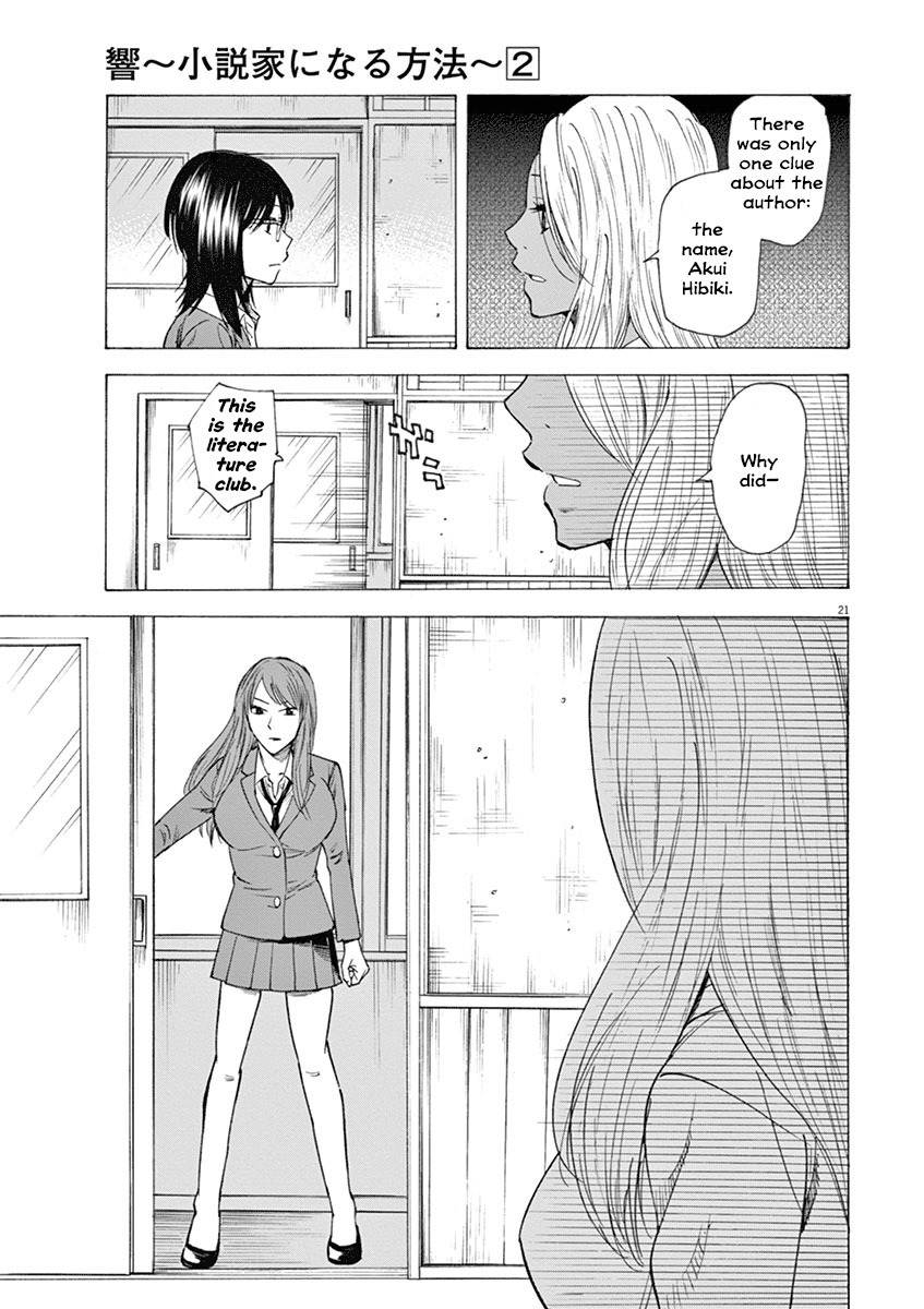 Hibiki - Shousetsuka ni Naru Houhou chapter 15 page 21