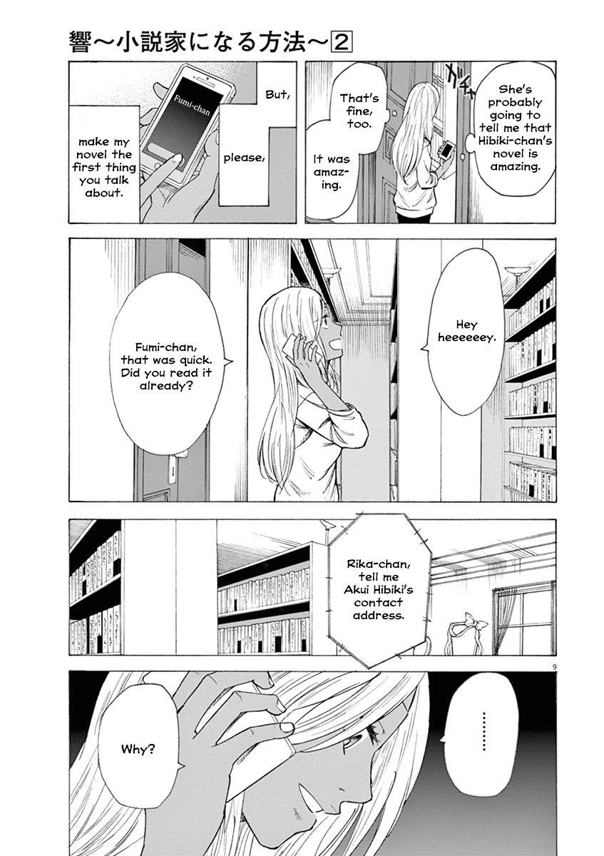 Hibiki - Shousetsuka ni Naru Houhou chapter 15 page 9