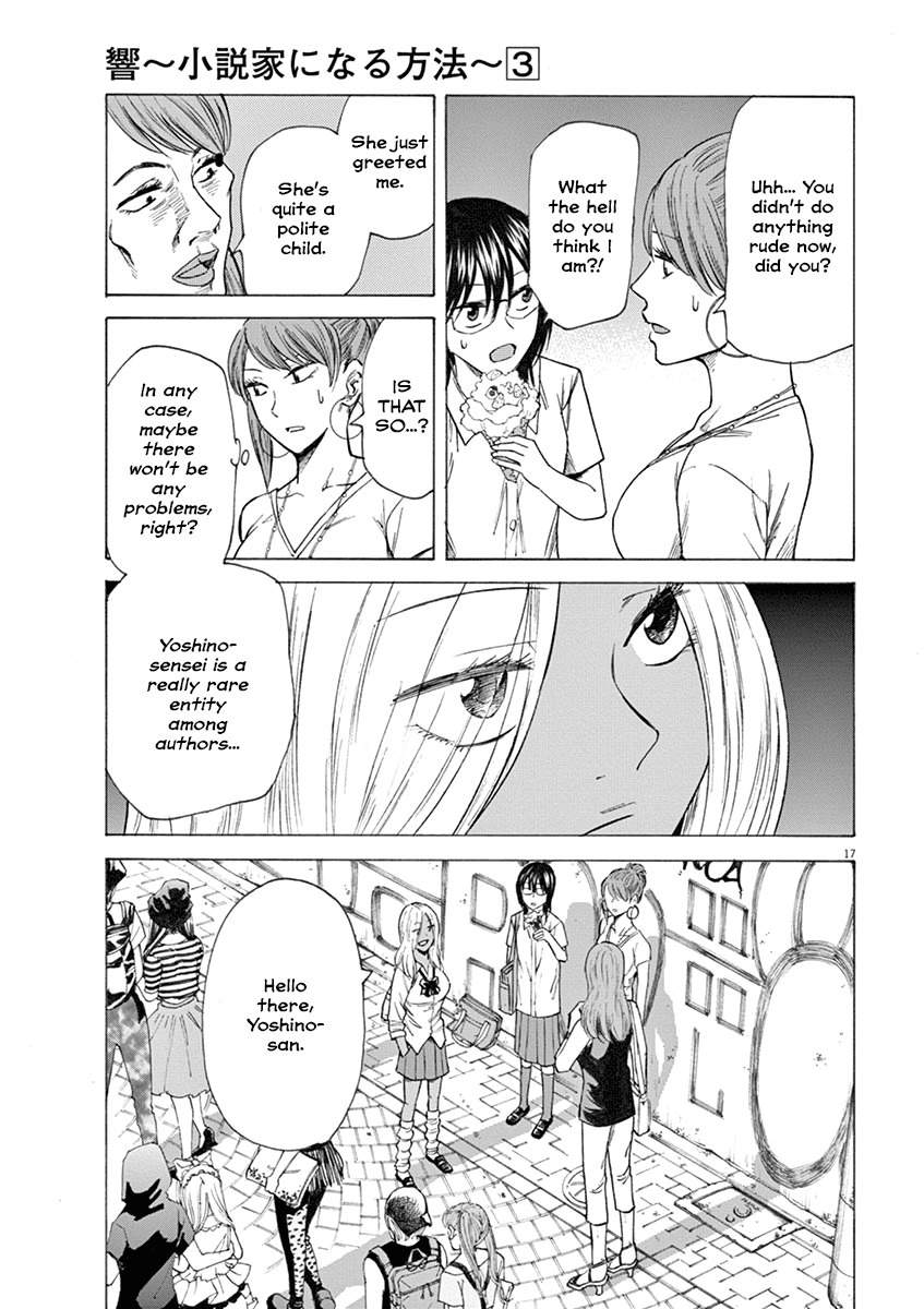 Hibiki - Shousetsuka ni Naru Houhou chapter 20 page 17