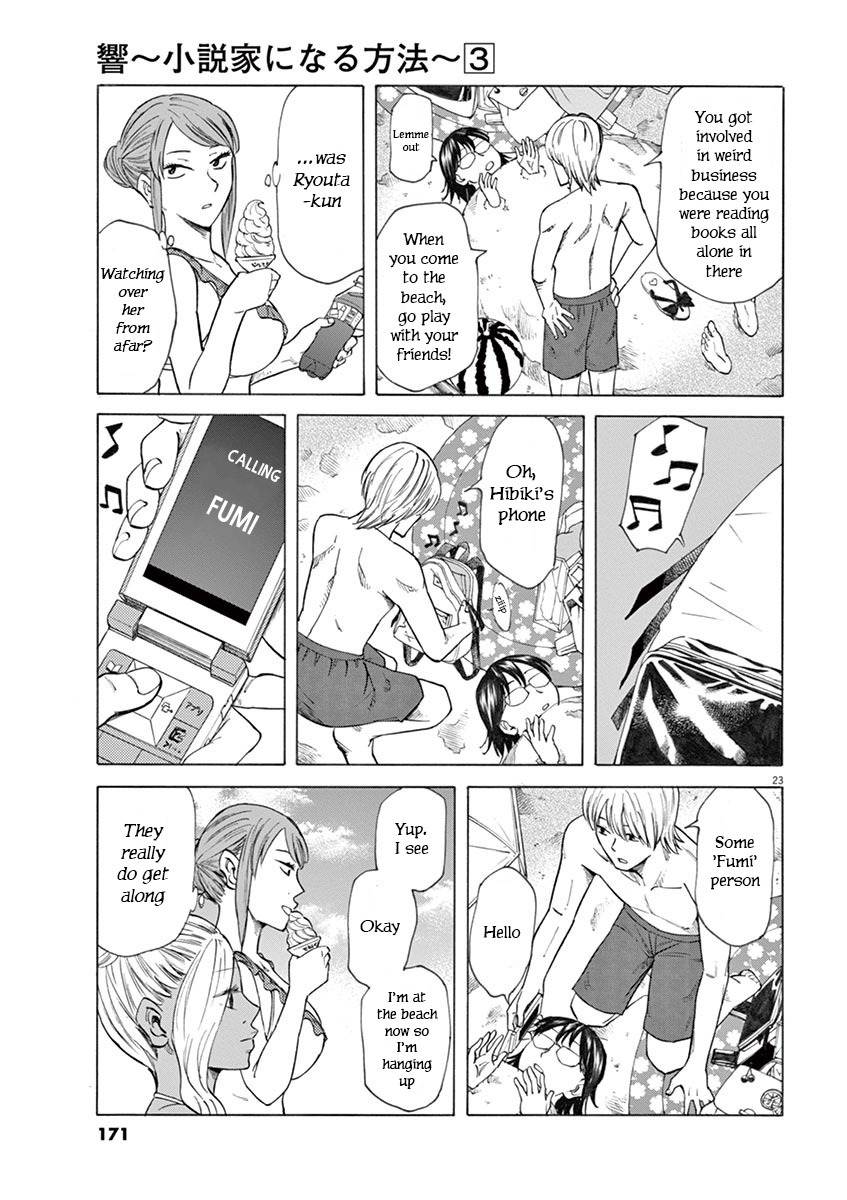 Hibiki - Shousetsuka ni Naru Houhou chapter 23 page 23
