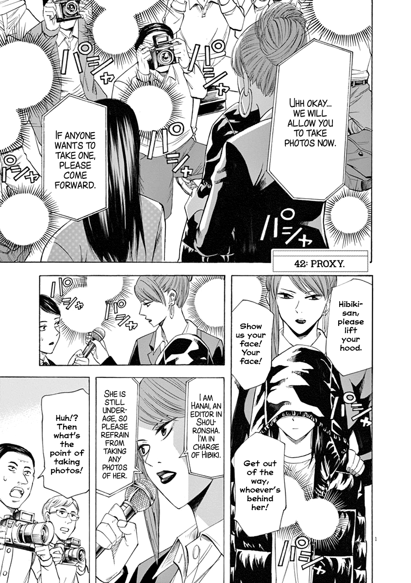 Hibiki - Shousetsuka ni Naru Houhou chapter 42 page 1