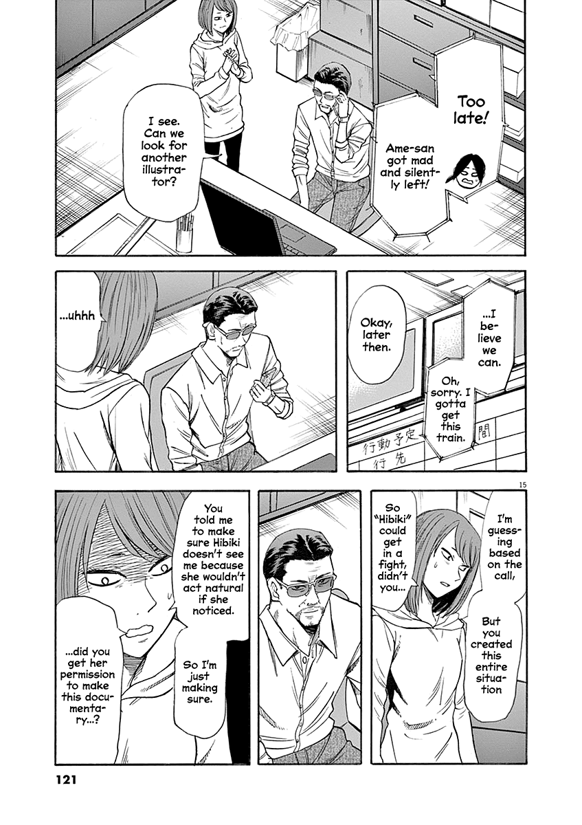 Hibiki - Shousetsuka ni Naru Houhou chapter 57 page 15