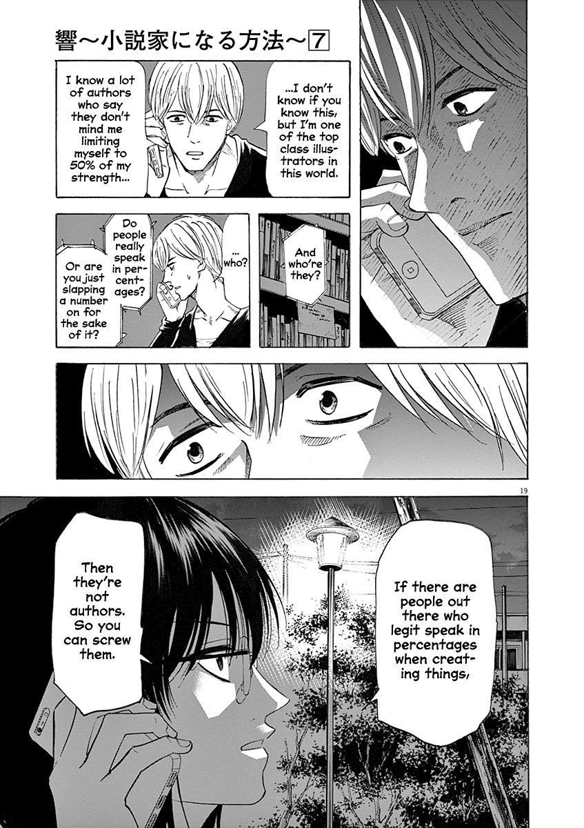 Hibiki - Shousetsuka ni Naru Houhou chapter 57 page 19