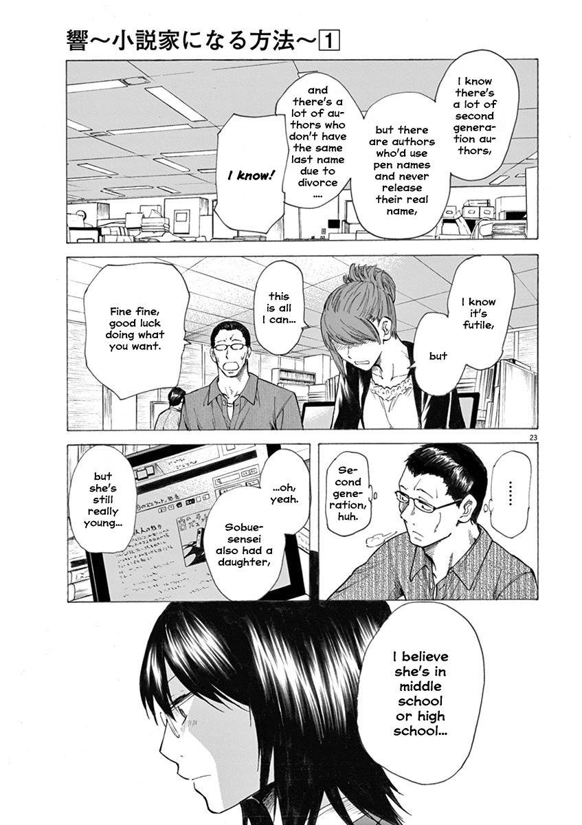 Hibiki - Shousetsuka ni Naru Houhou chapter 6 page 23