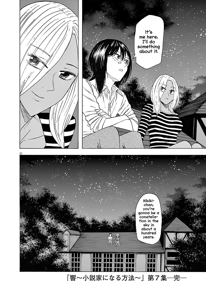 Hibiki - Shousetsuka ni Naru Houhou chapter 60 page 20