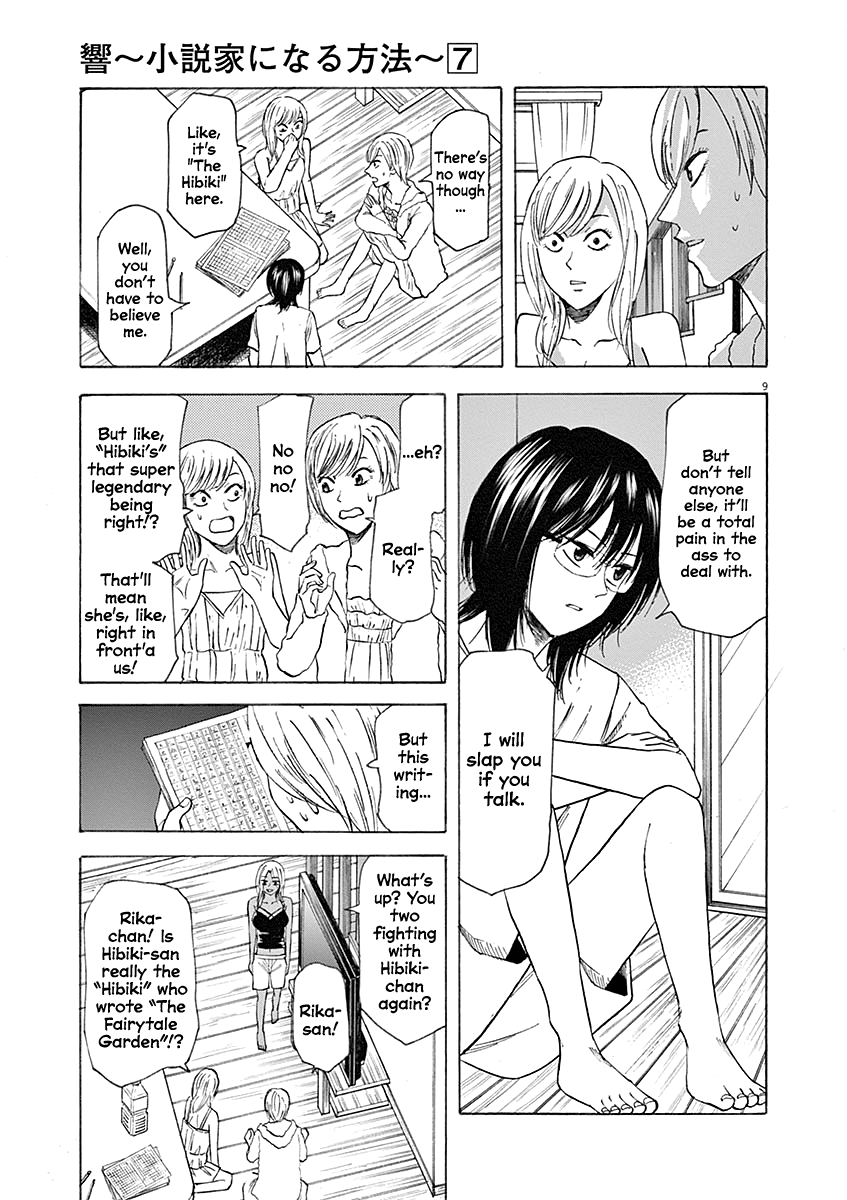 Hibiki - Shousetsuka ni Naru Houhou chapter 60 page 9