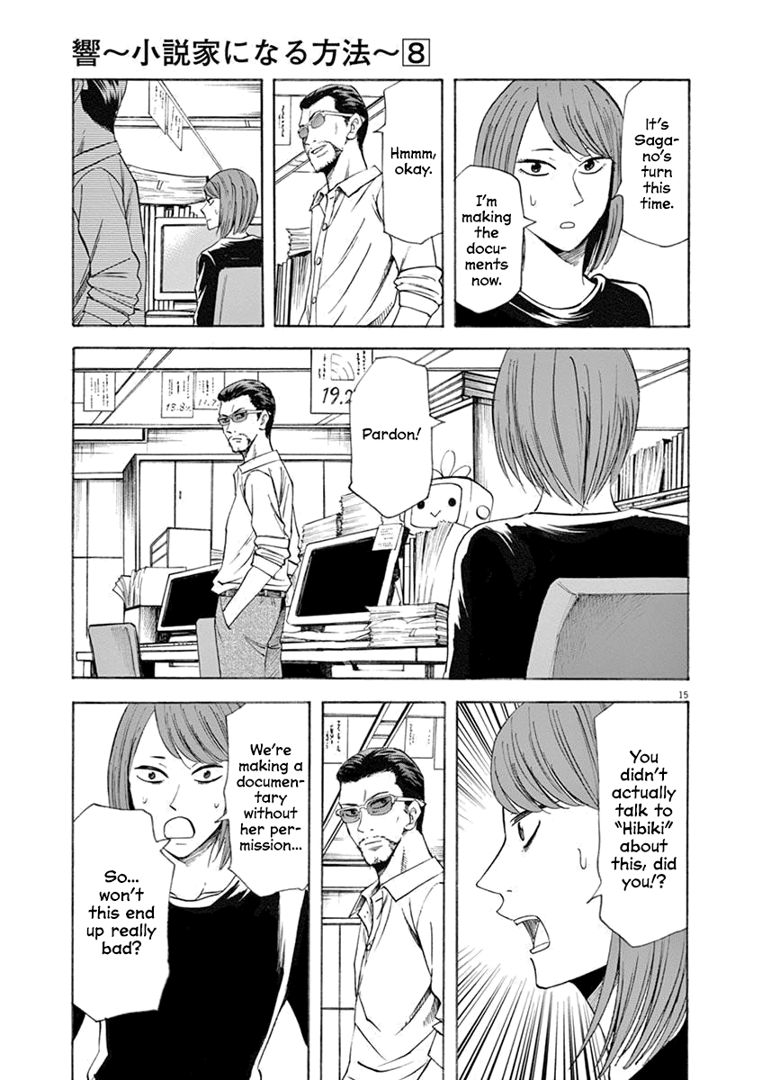 Hibiki - Shousetsuka ni Naru Houhou chapter 62 page 15