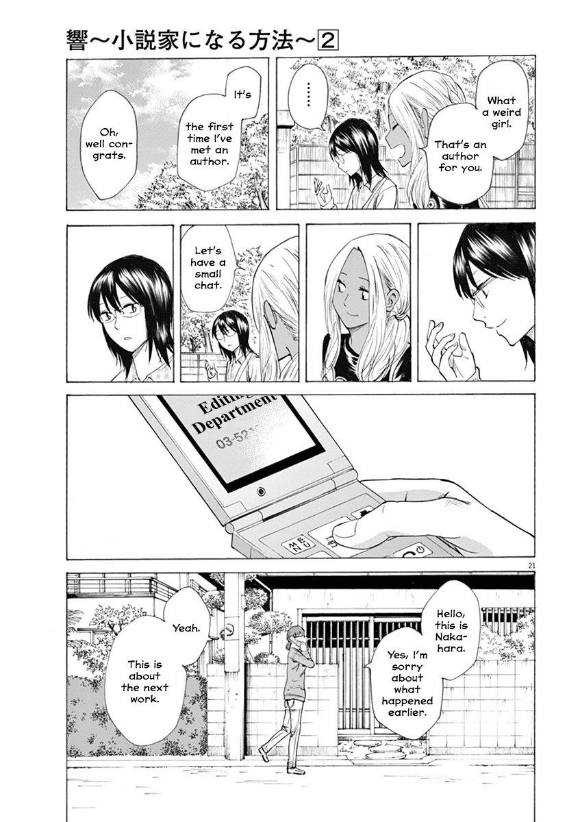 Hibiki - Shousetsuka ni Naru Houhou chapter 9 page 21