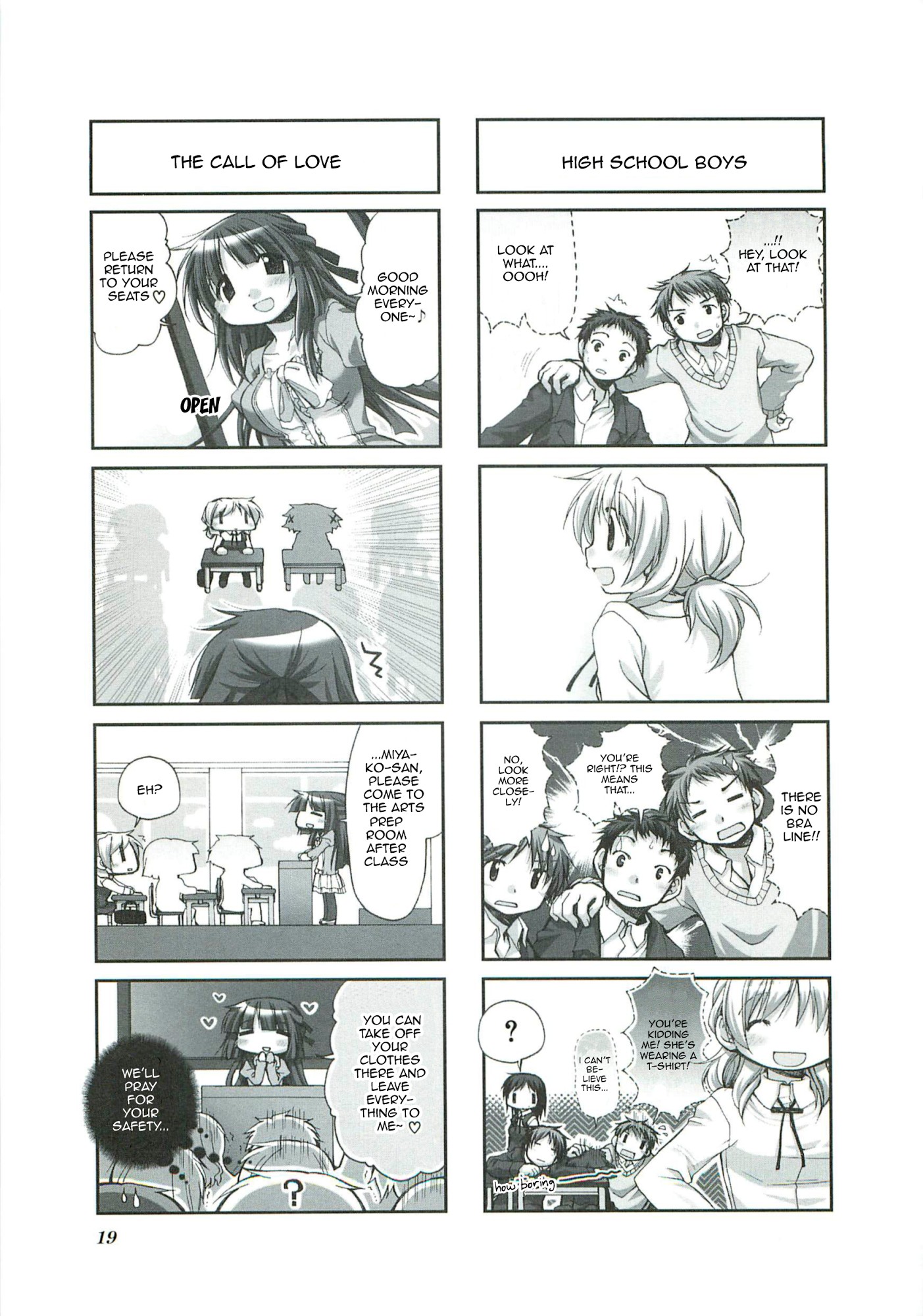 Hidamari Sketch chapter 44 page 3