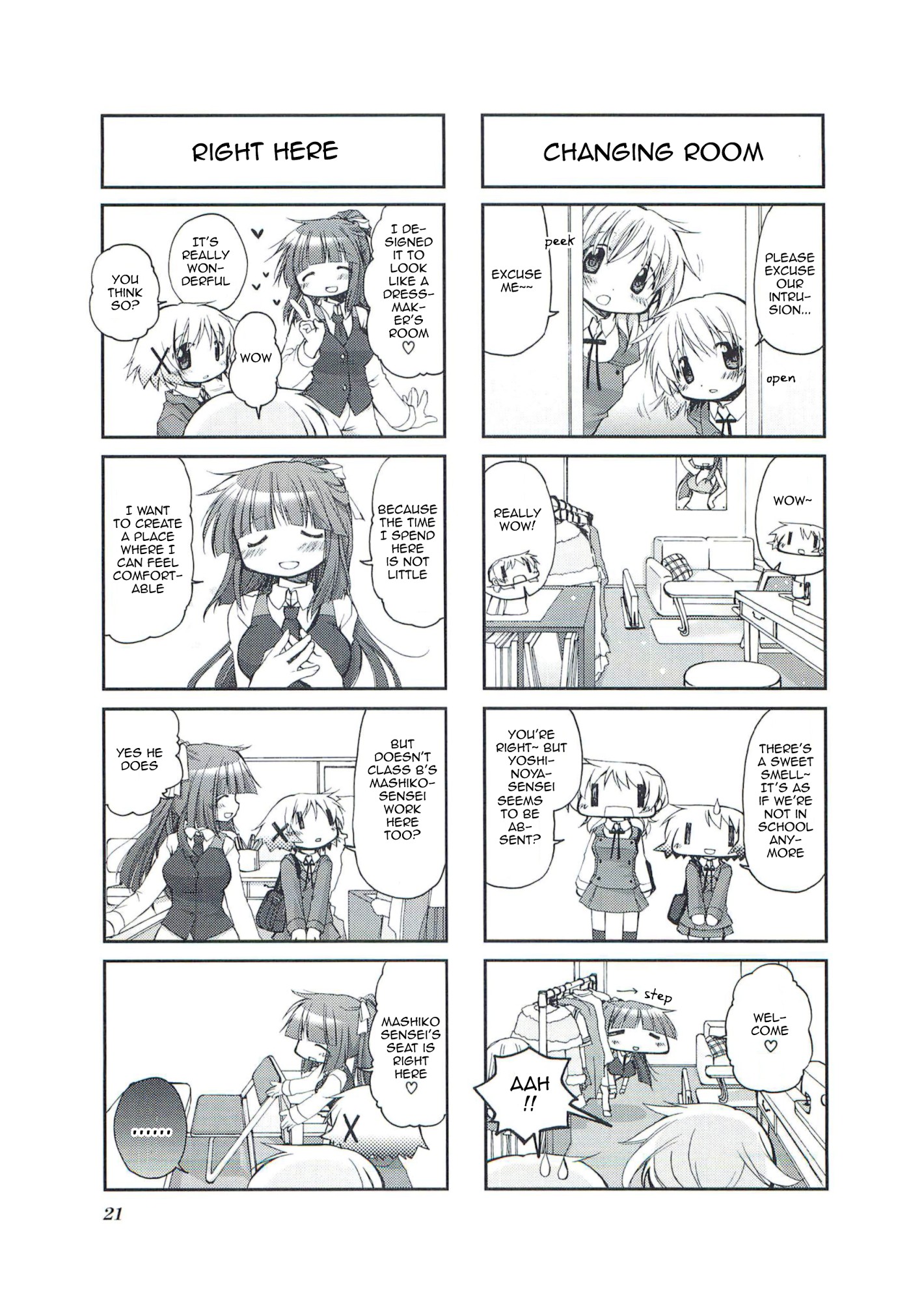 Hidamari Sketch chapter 44 page 5