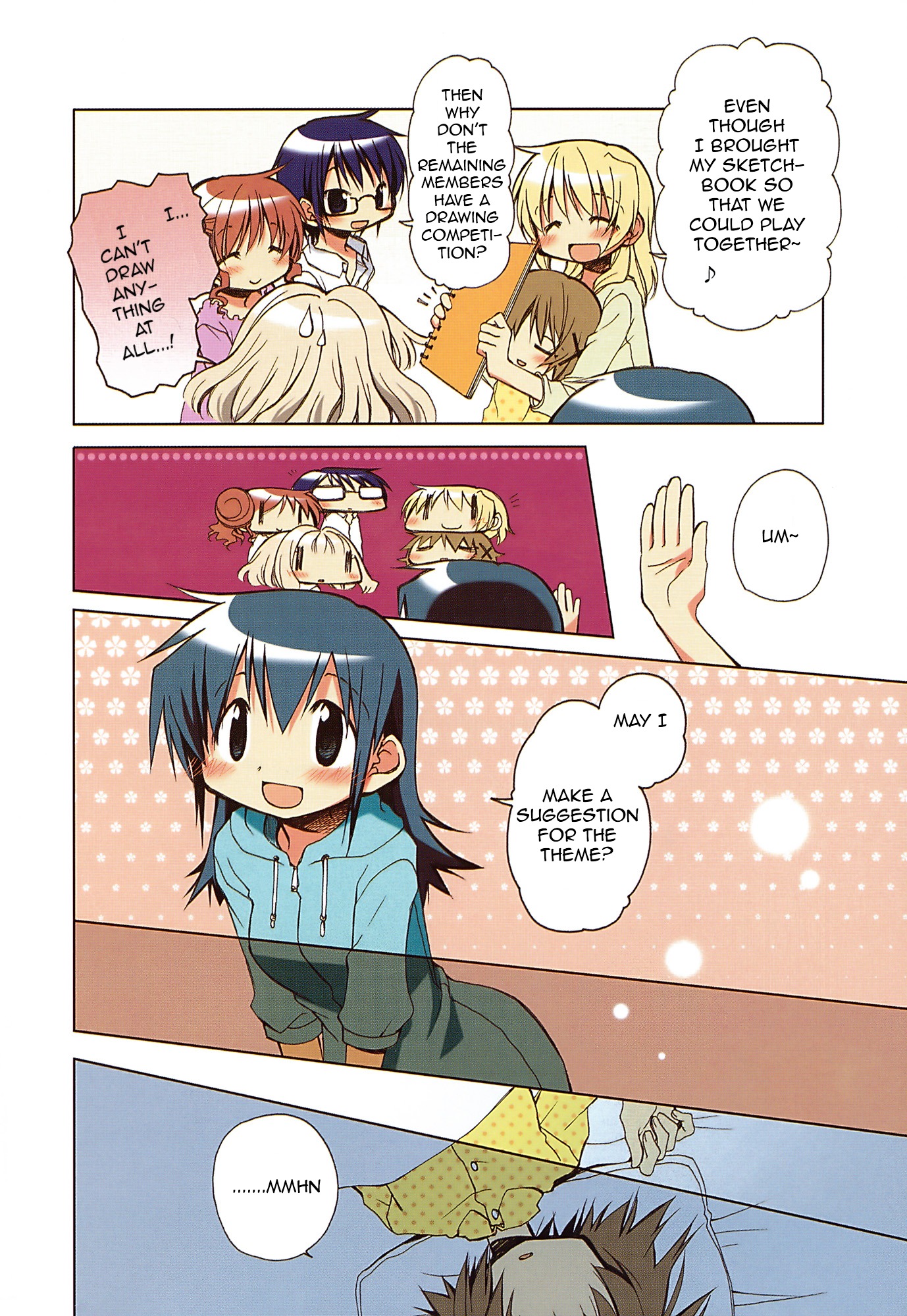 Hidamari Sketch chapter 52.6 page 12