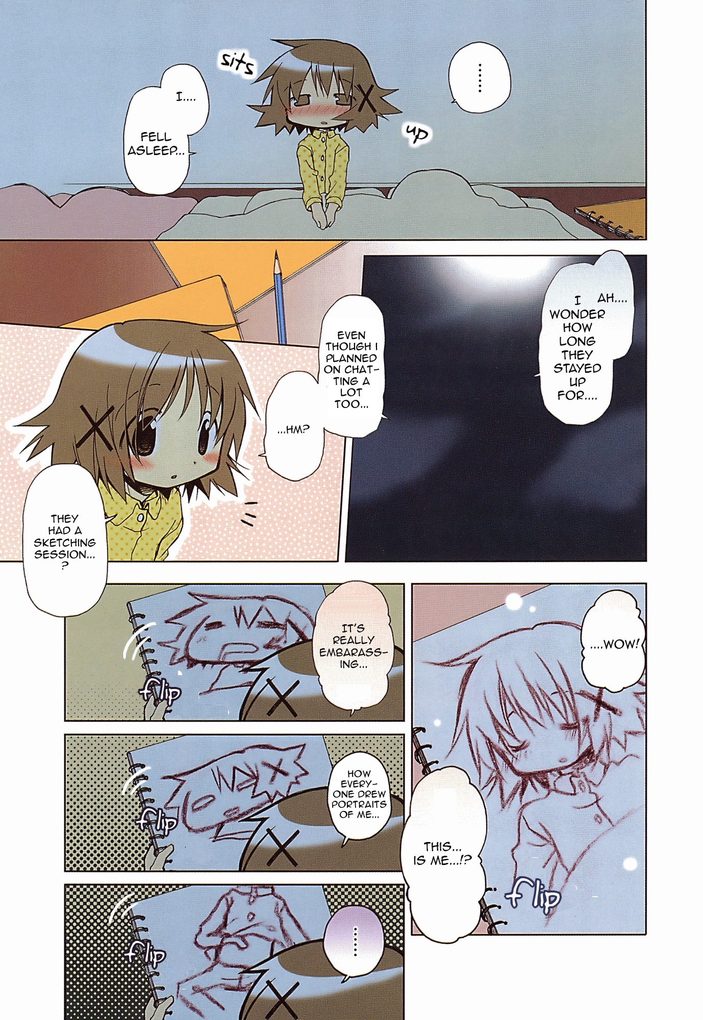 Hidamari Sketch chapter 52.6 page 13