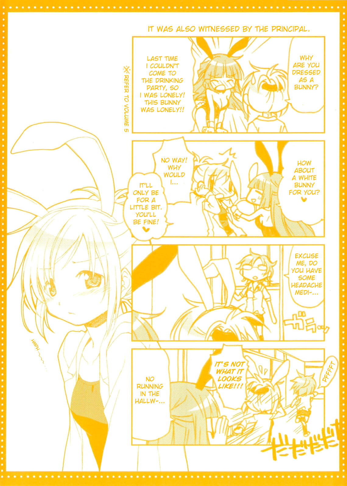 Hidamari Sketch chapter 67.5 page 3