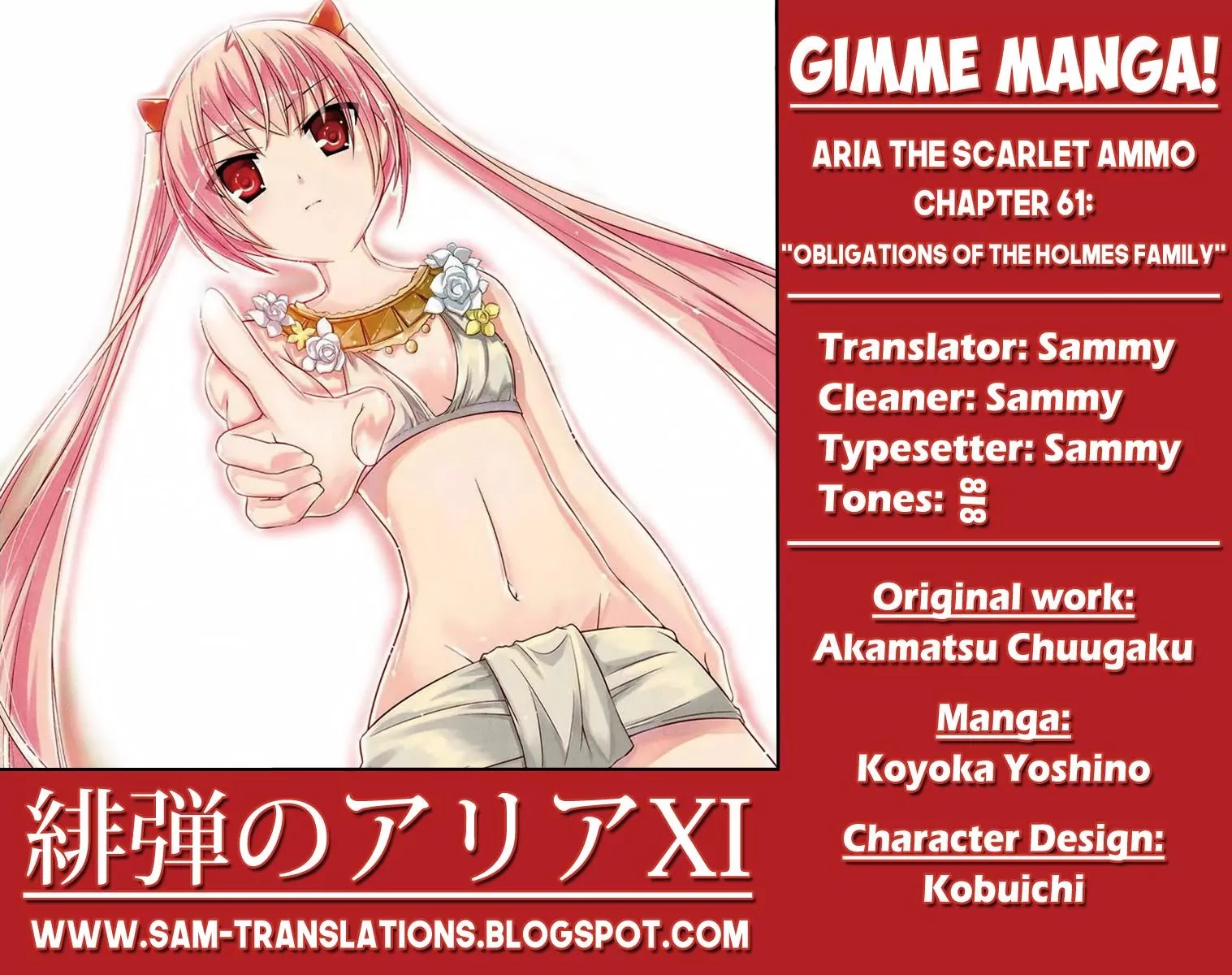 Hidan no Aria chapter 61 page 1