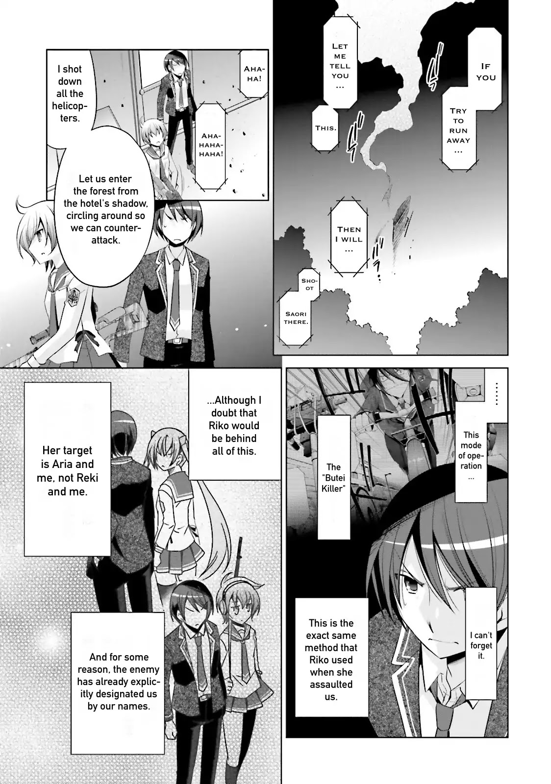 Hidan no Aria chapter 78 page 27