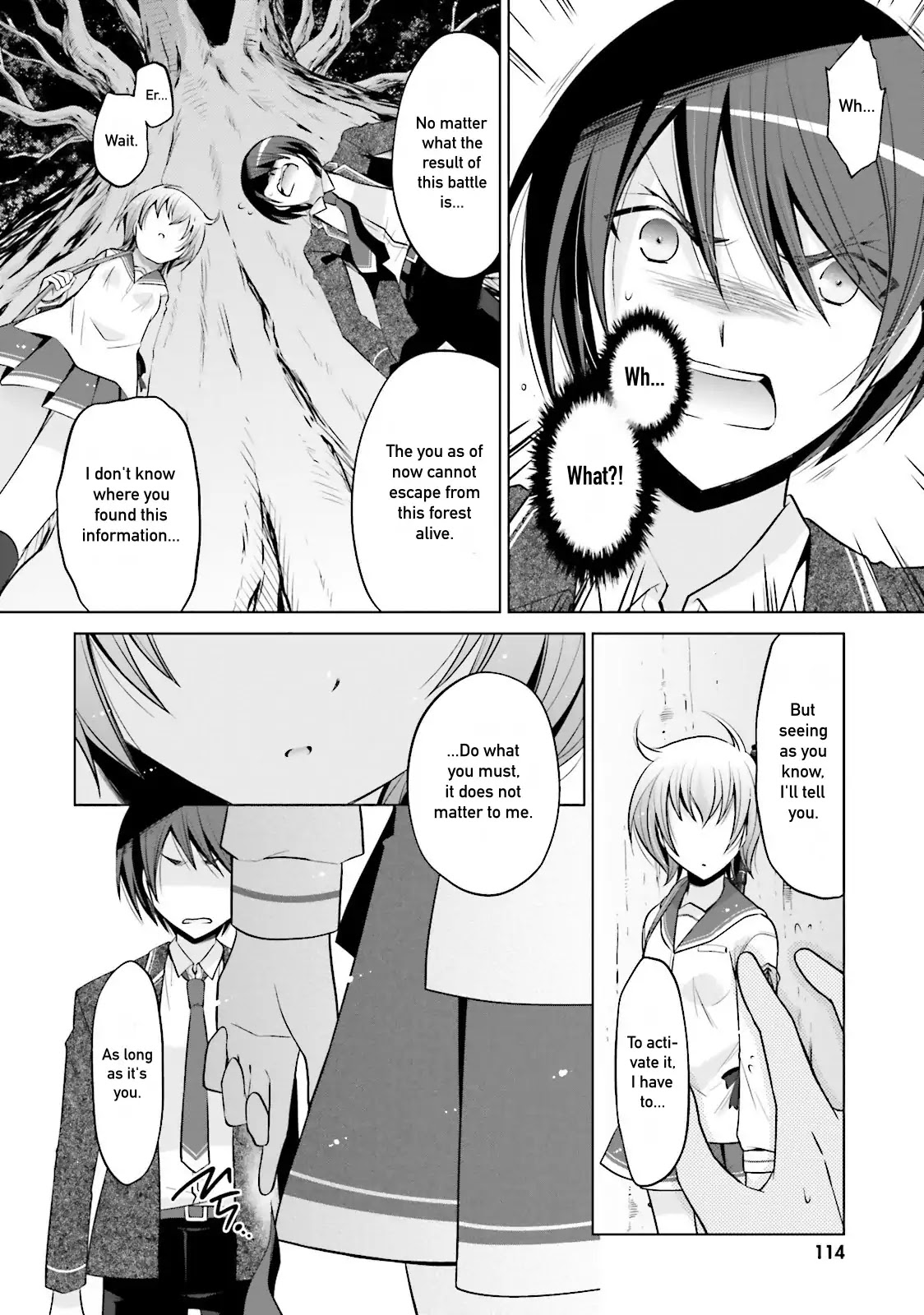 Hidan no Aria chapter 79 page 22