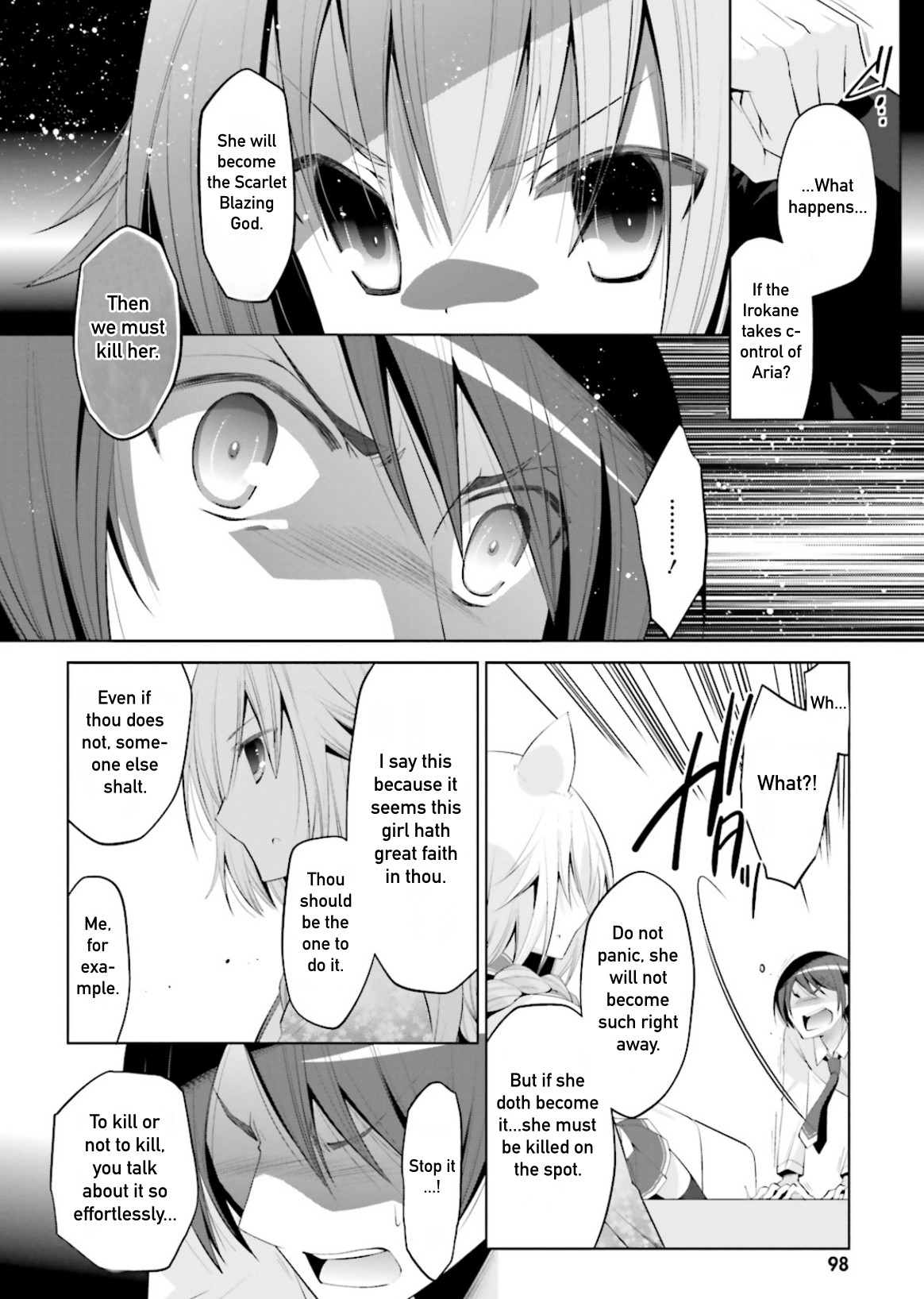 Hidan no Aria chapter 97 page 18