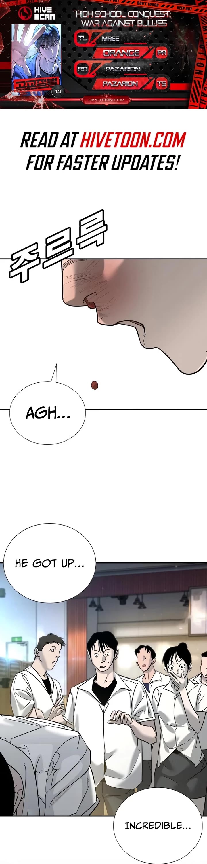 High School Conquest: The Battle Against the Bullies chapter 14 page 1