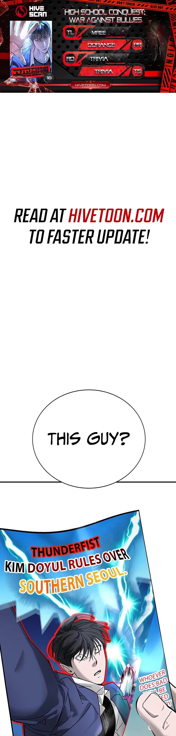 High School Conquest: The Battle Against the Bullies chapter 16 page 1