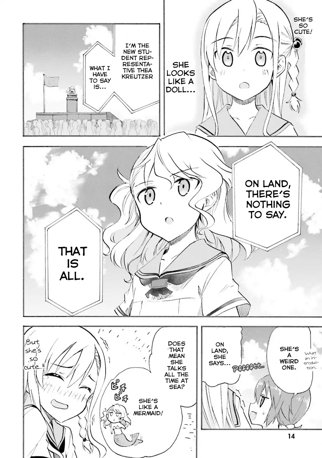 High School Fleet: Maidens of Loreley chapter 1 page 15