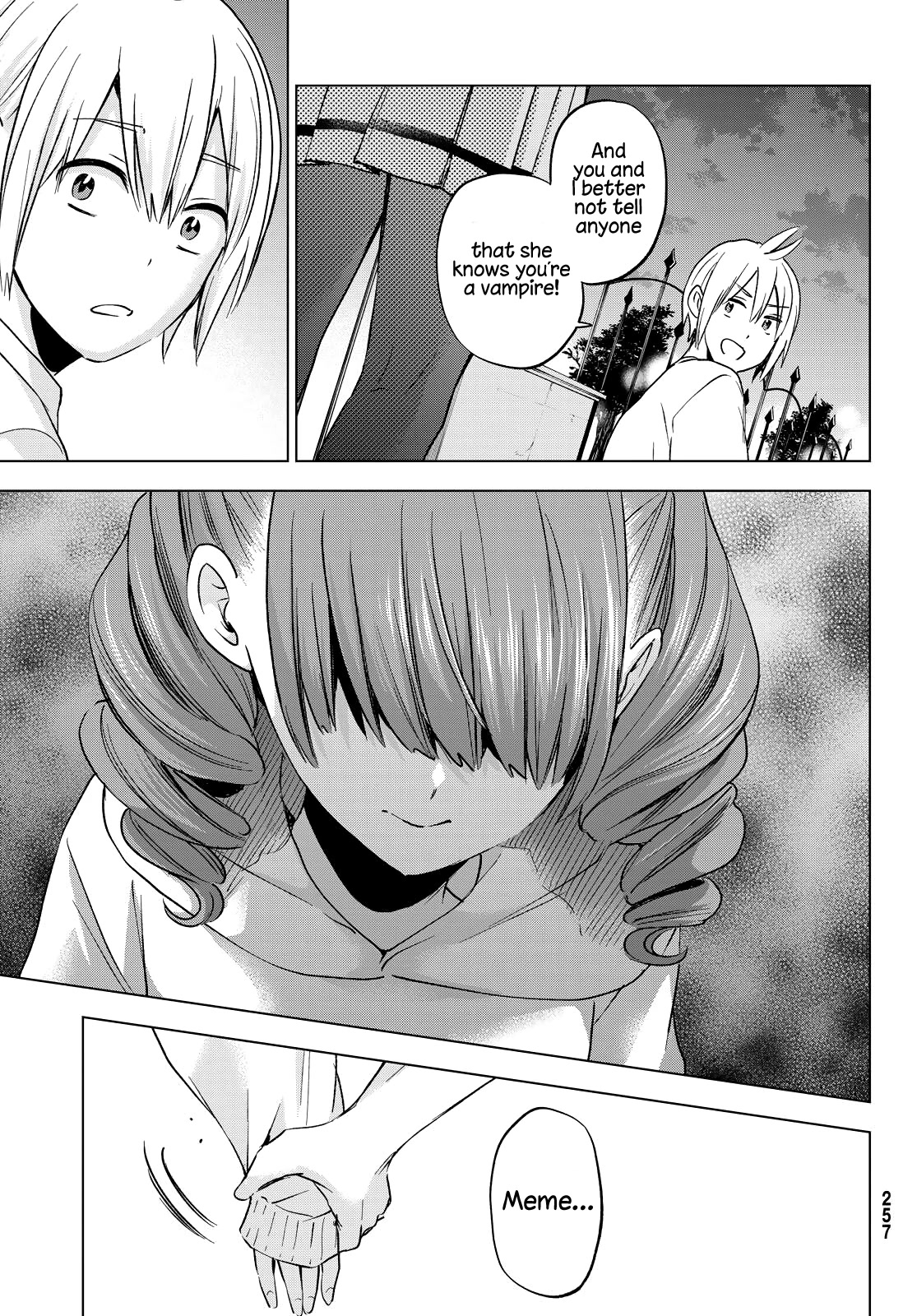 Hiiragi-san Chi no Kyuuketsu Jijou chapter 14 page 17