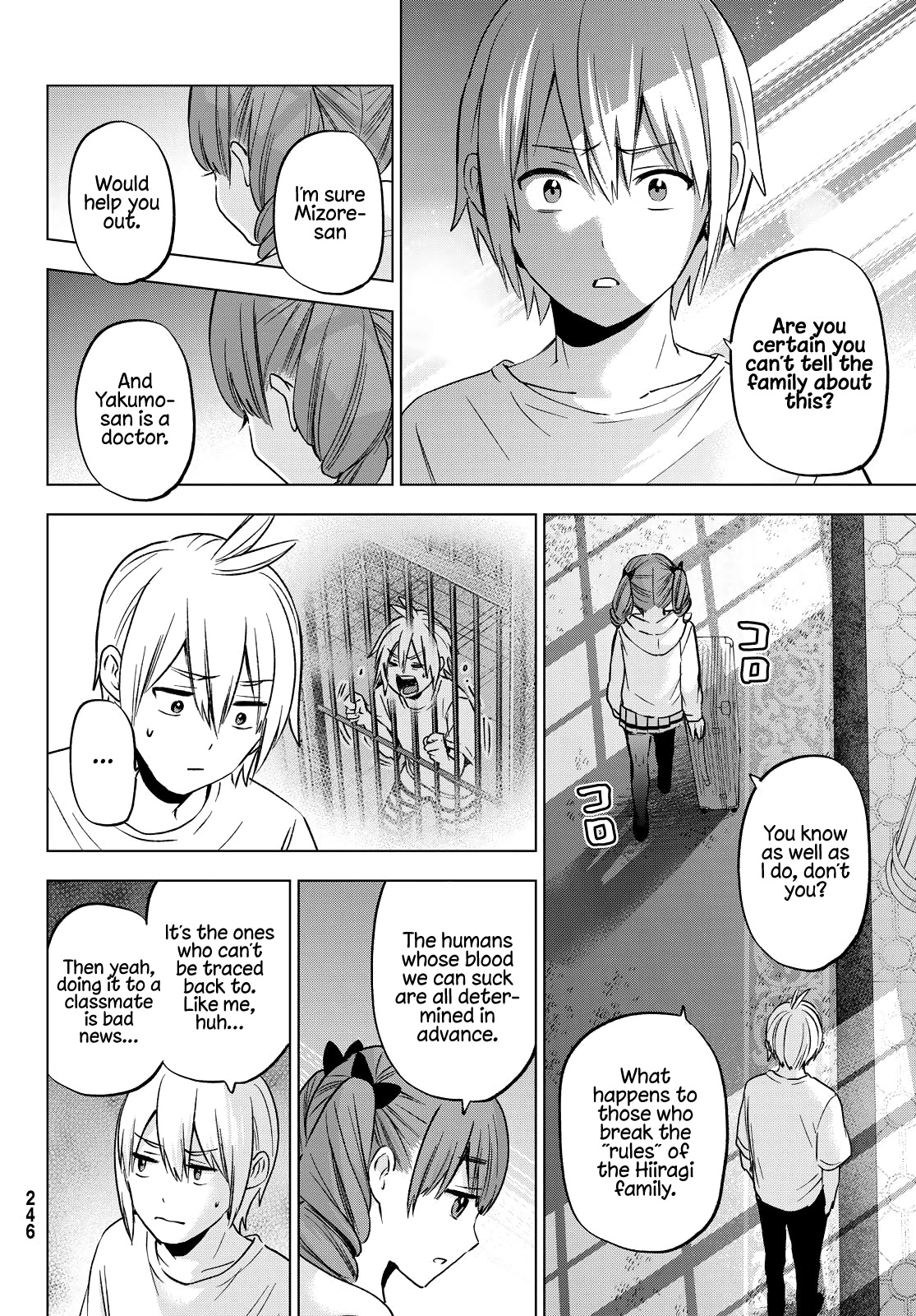 Hiiragi-san Chi no Kyuuketsu Jijou chapter 14 page 6