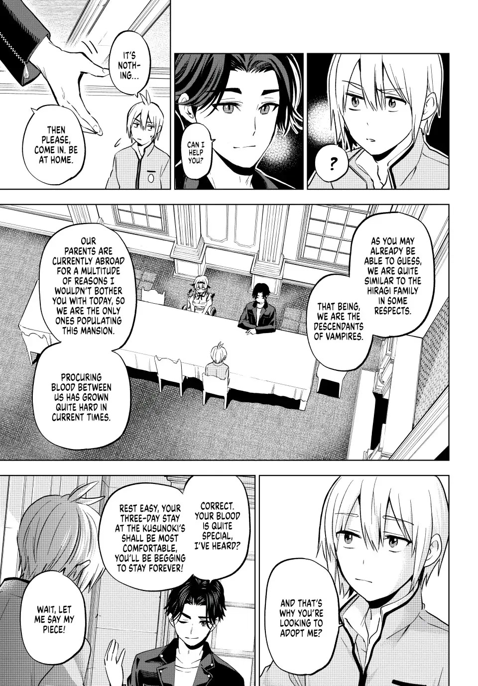 Hiiragi-san Chi no Kyuuketsu Jijou chapter 16 page 3