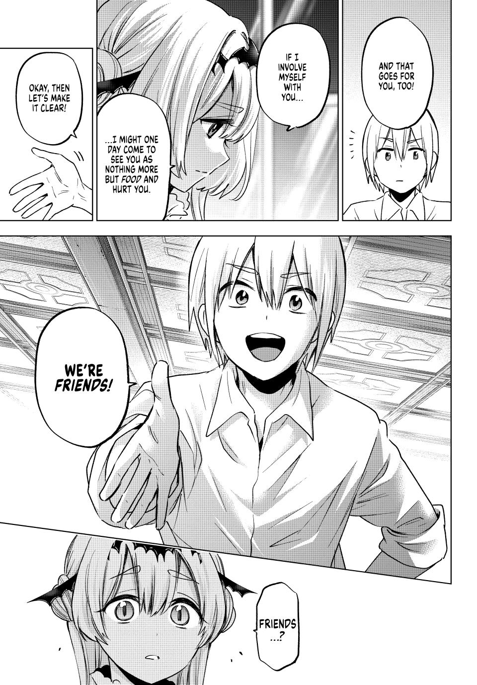 Hiiragi-san Chi no Kyuuketsu Jijou chapter 18 page 19