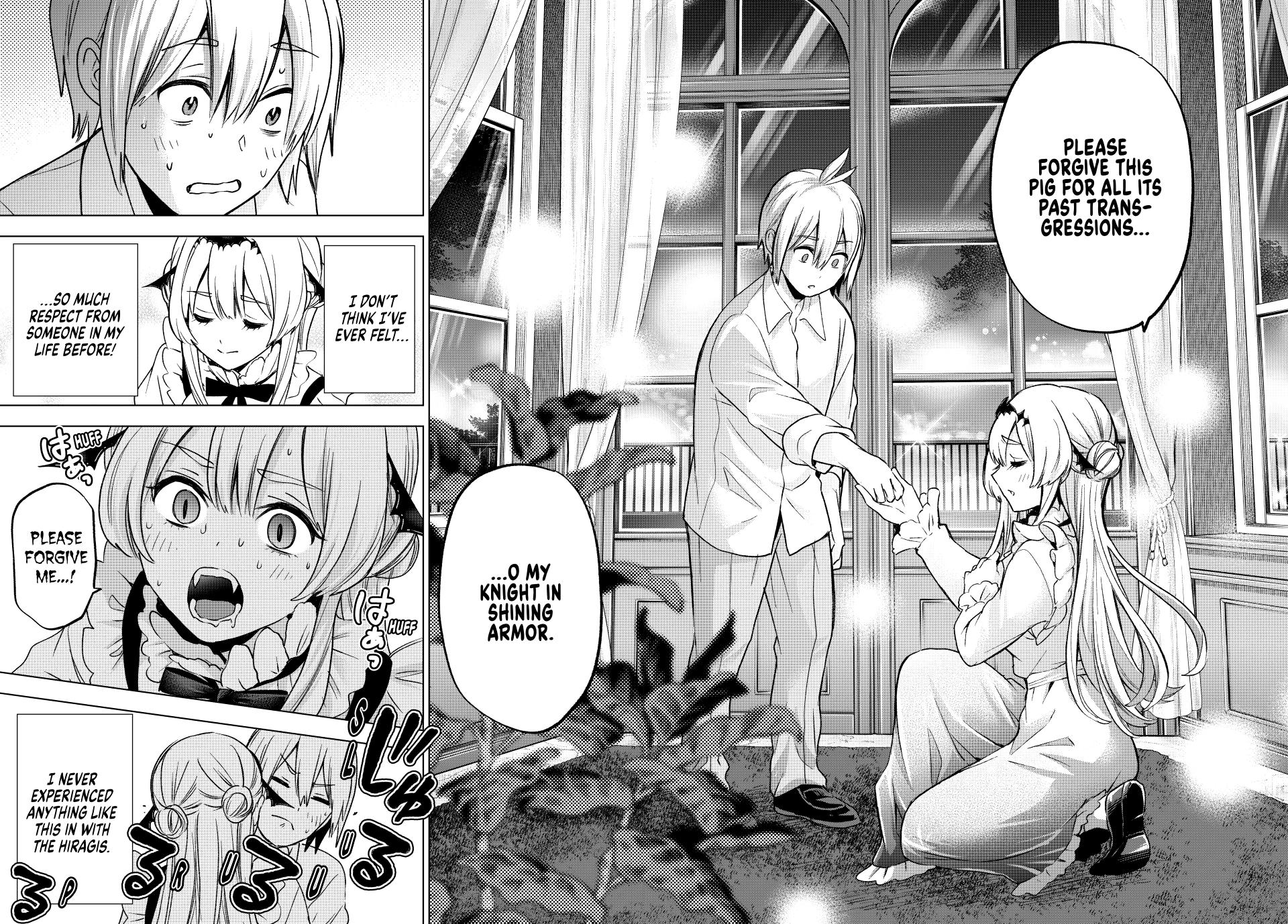 Hiiragi-san Chi no Kyuuketsu Jijou chapter 18 page 22