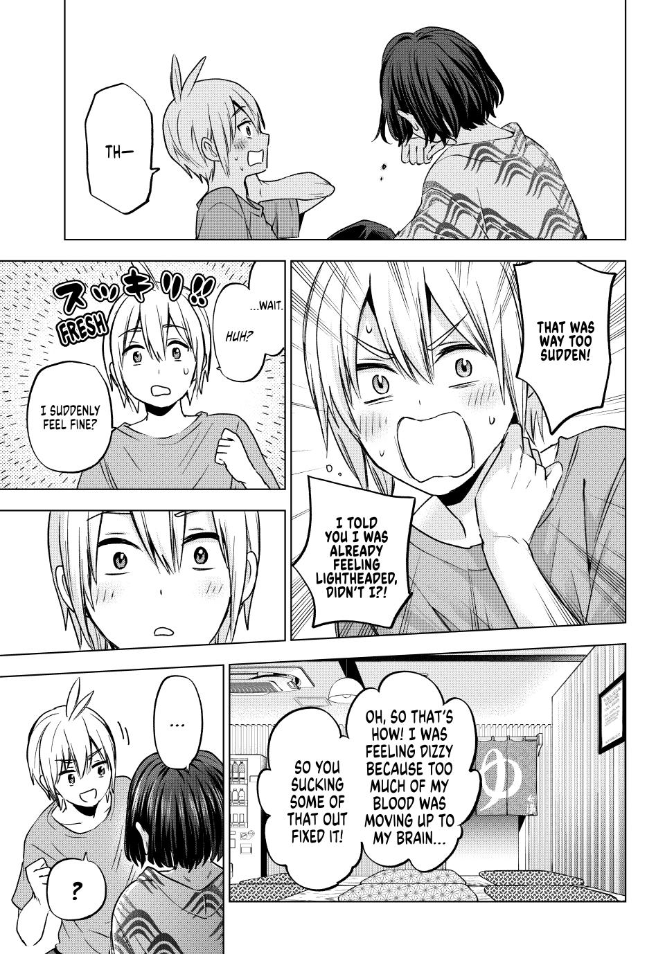 Hiiragi-san Chi no Kyuuketsu Jijou chapter 19 page 17