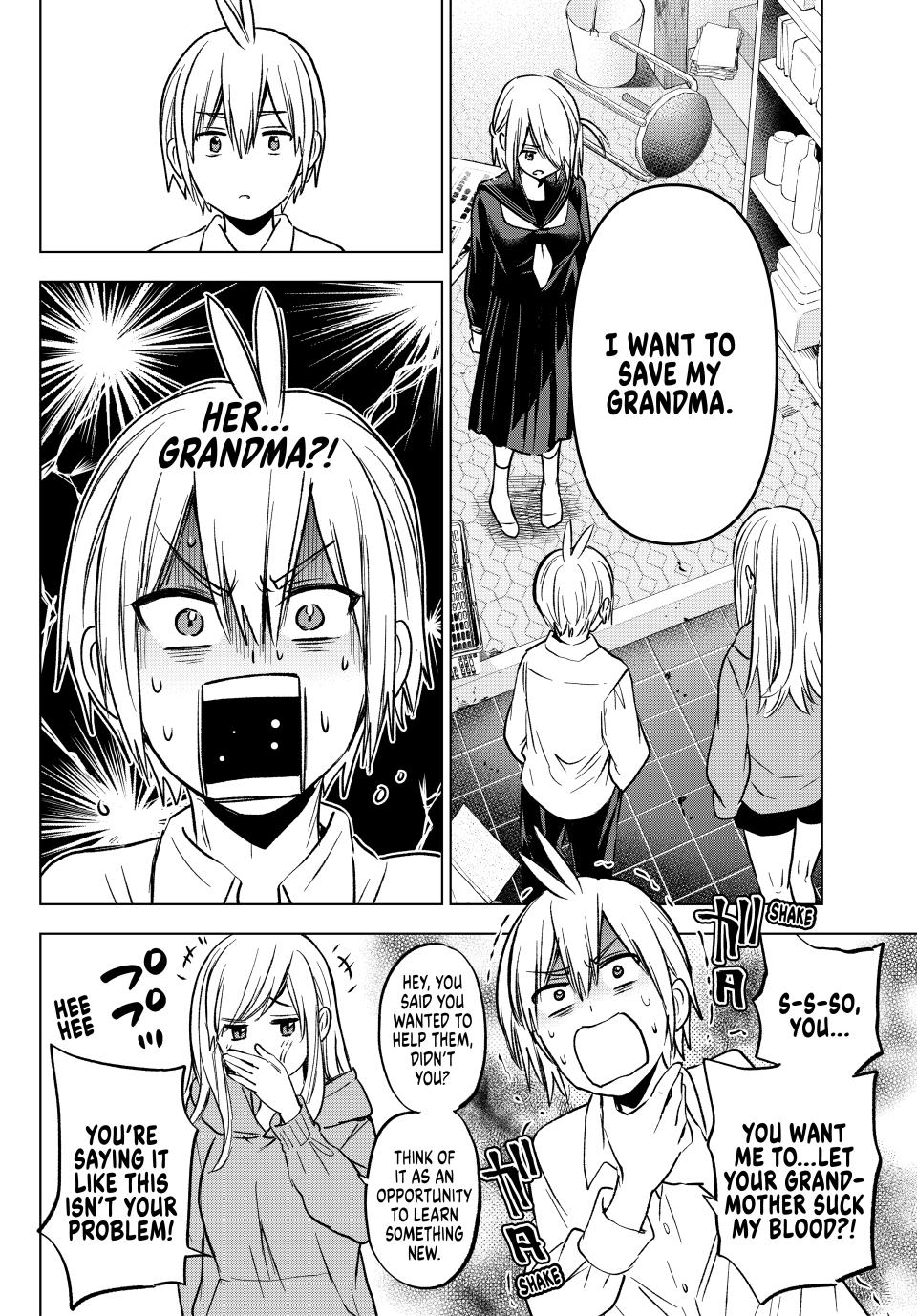 Hiiragi-san Chi no Kyuuketsu Jijou chapter 28 page 4