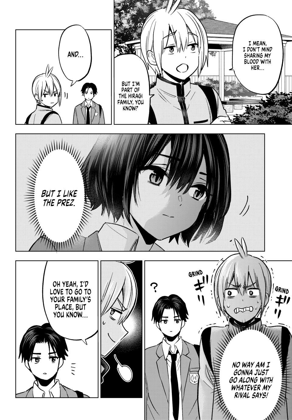 Hiiragi-san Chi no Kyuuketsu Jijou chapter 32 page 12