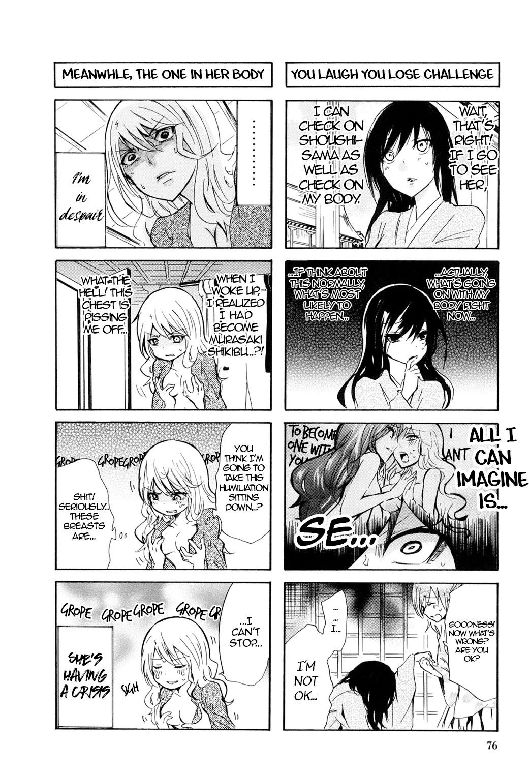 Hime no Tame nara Shineru chapter 43 page 8