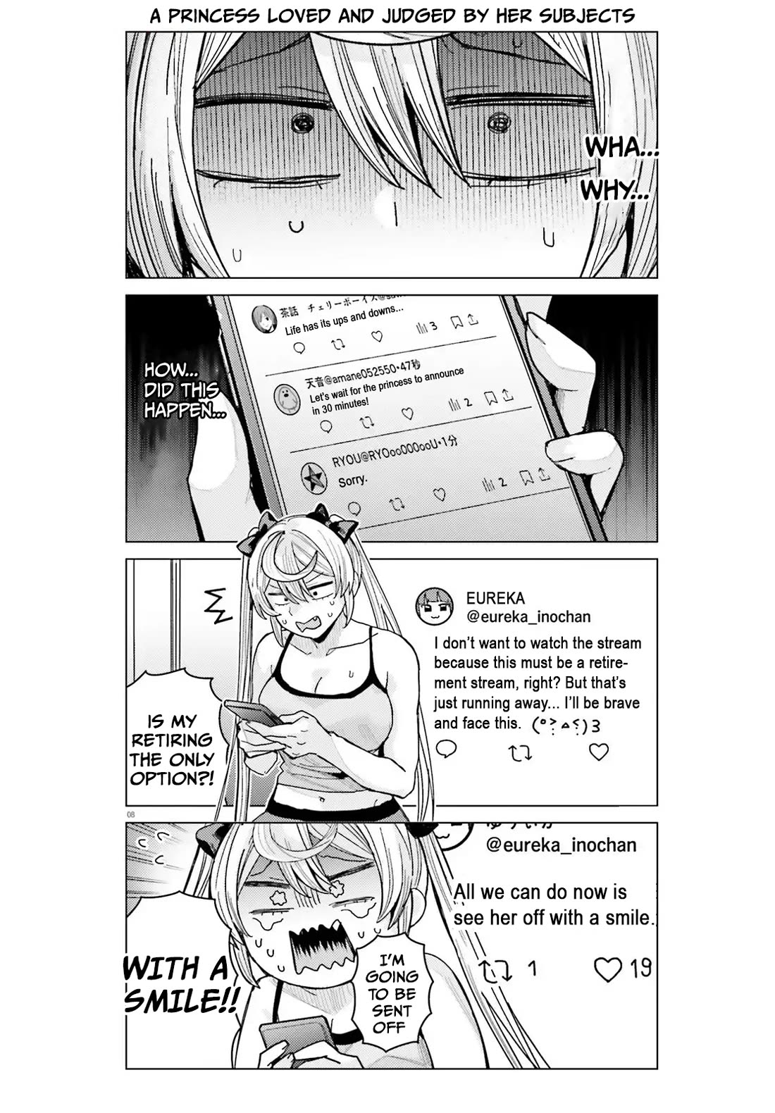 Himegasaki Sakurako wa Kyoumo Fubin Kawaii! chapter 51 page 8