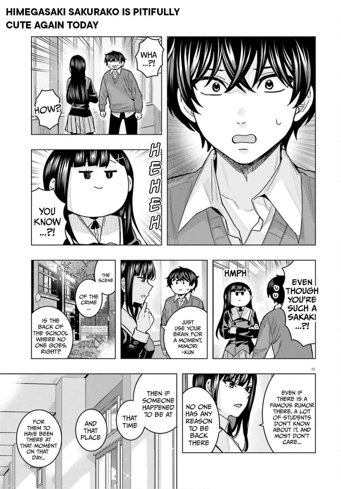 Himegasaki Sakurako wa Kyoumo Fubin Kawaii! chapter 57 page 7