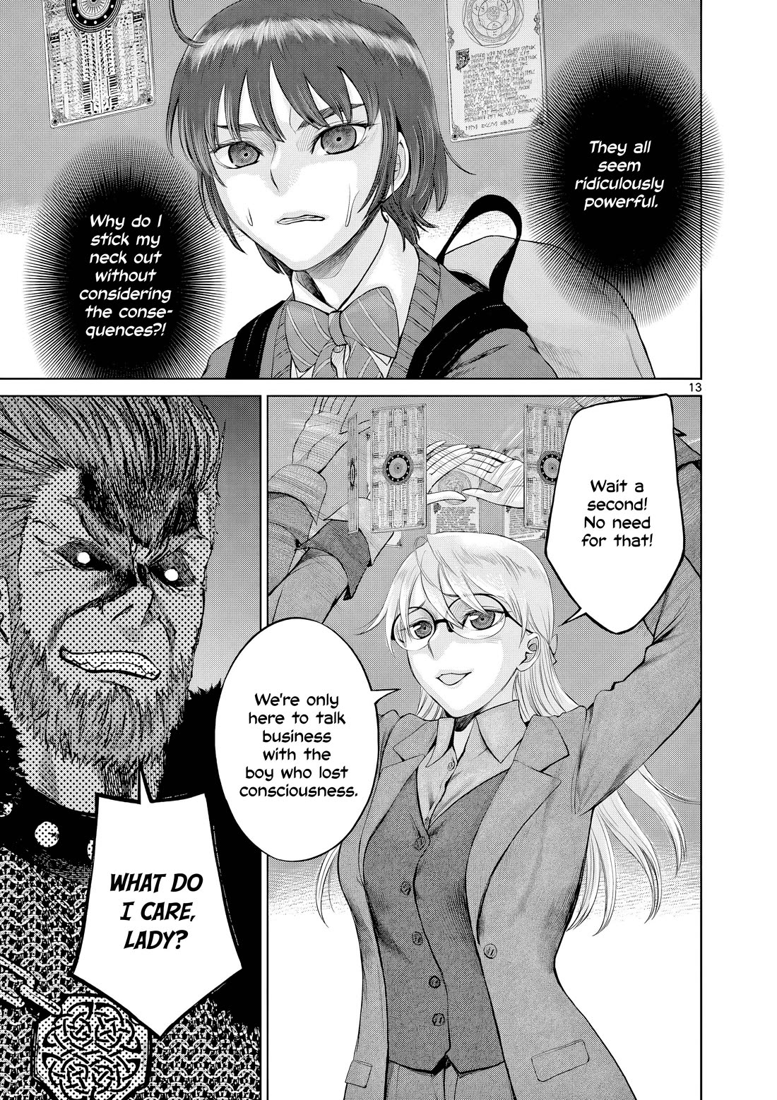 Hinmin, Seihitsu, Daifugou chapter 8 page 14