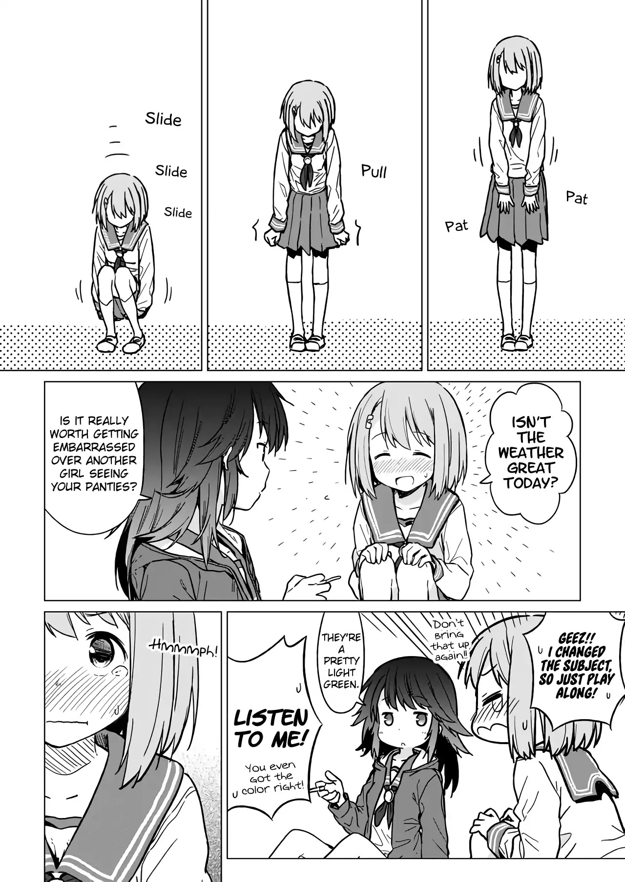 Hino-san no Baka chapter 1 page 5