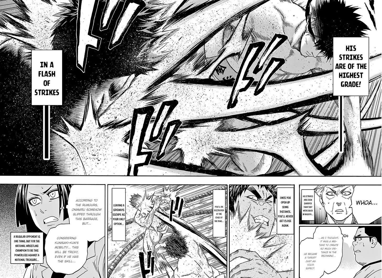 Hinomaru Zumou chapter 102 page 12