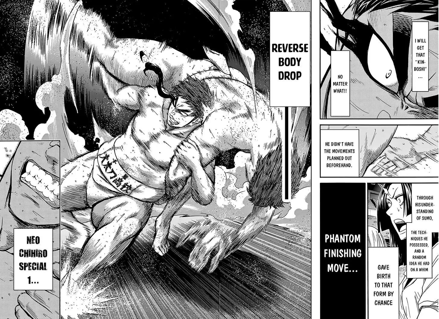 Hinomaru Zumou chapter 104 page 16