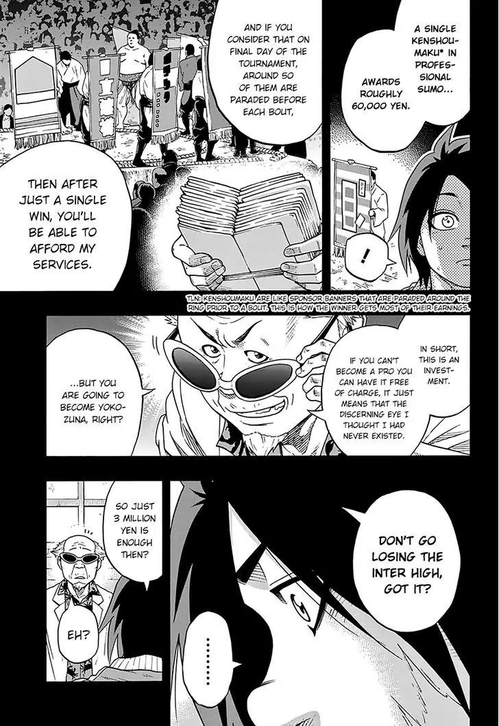 Hinomaru Zumou chapter 105 page 19