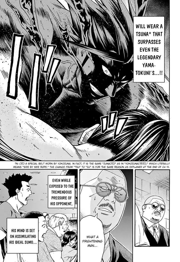 Hinomaru Zumou chapter 112 page 11