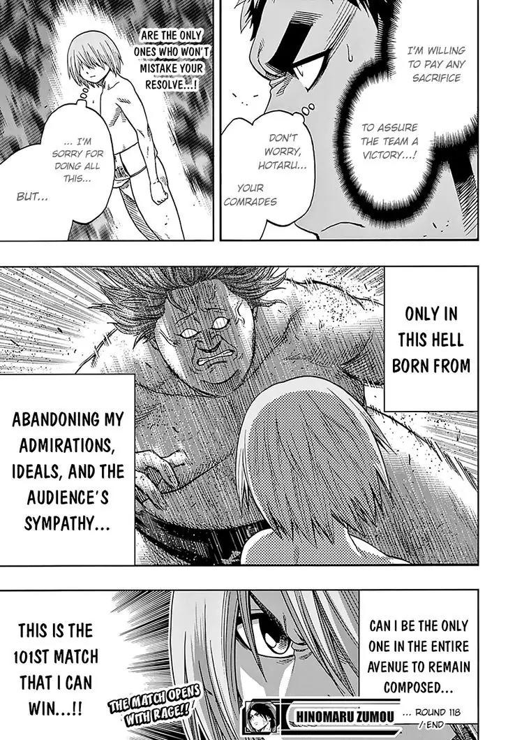 Hinomaru Zumou chapter 118 page 20